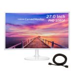 Monitor curvo 27" Samsung LC27F391FHNXZA Panel VA, FHD(1920×1080), 60Hz, 4ms, entradas HDMI/VGA