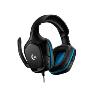 Audífonos gamer Logitech G432, conexión USB y 3.5mm, patrón unidireccional, compatible con consolas y PC, negro